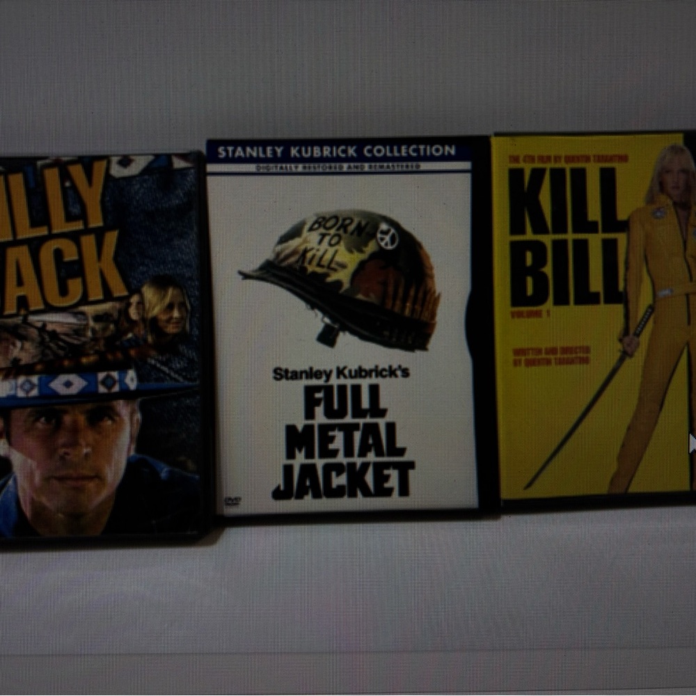 Movie DVD with Dramatic Cover Art